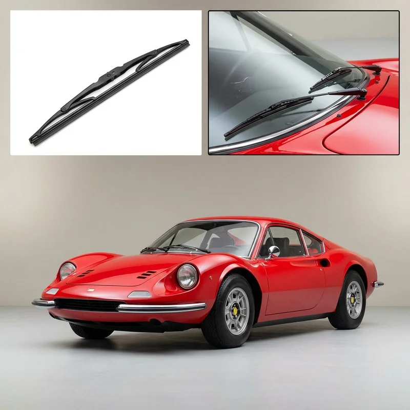 Driver Side Wiper Blade for Ferrari Dino 246 GT (1970 - 1973) - 1